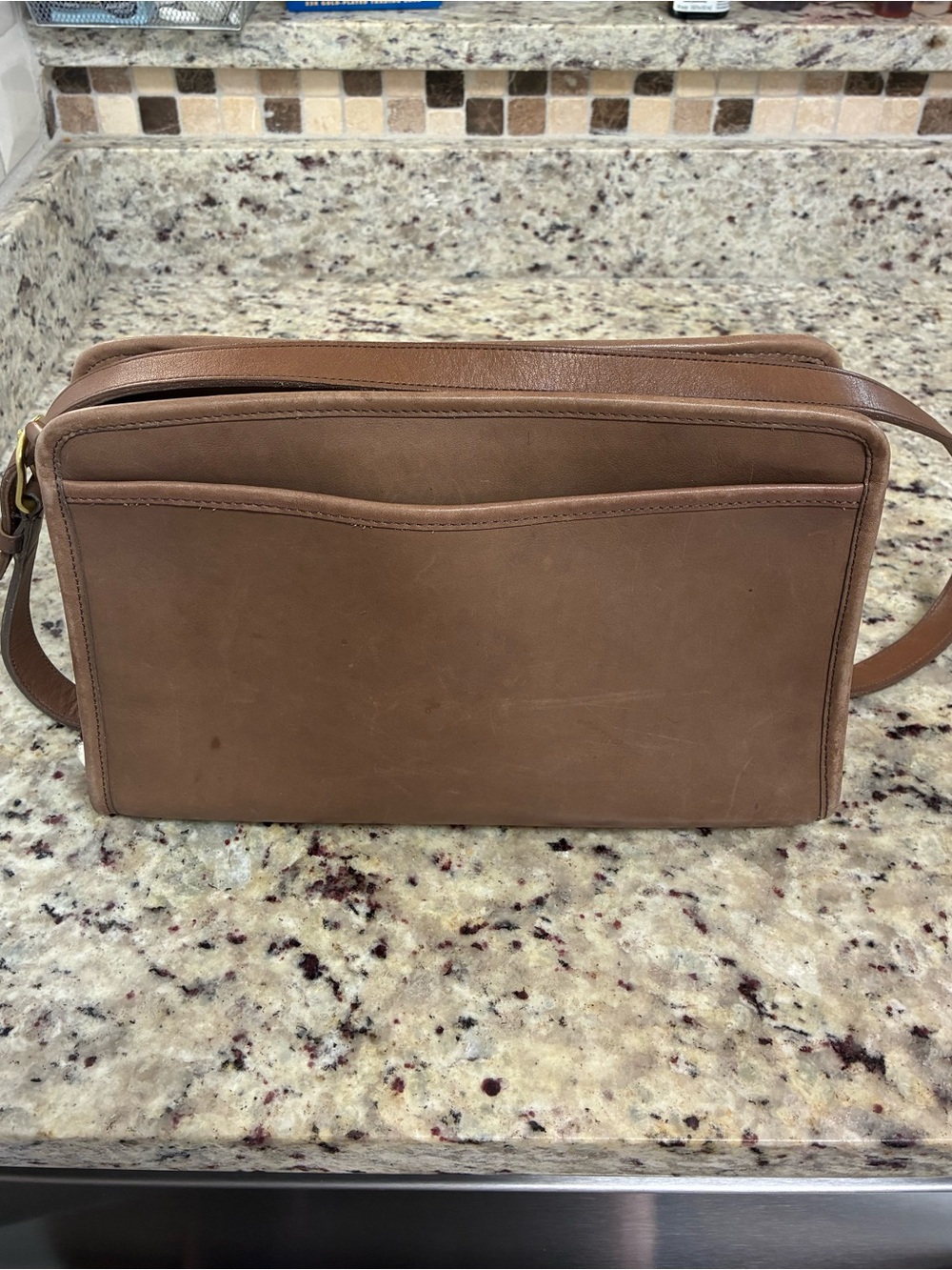 vintage Coach Swagger leather crossbody bag